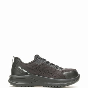 Wolverine Bolt DuraShocks® Knit CarbonMax® Werkschoenen Dames Zwart | MWY5265YC