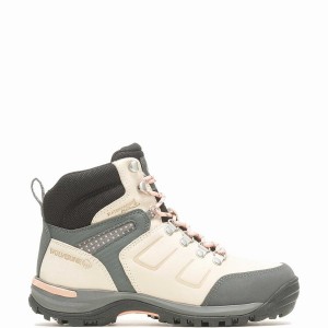 Wolverine Chisel 6" Steel-Toe Werkschoenen Dames Wit | KUL6047RE