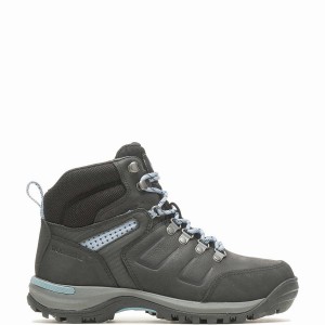 Wolverine Chisel 6" Steel-Toe Werkschoenen Dames Zwart | NEM5520GP