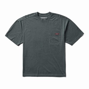 Wolverine Classic Short Sleeve Pocket Tee T-shirts Heren Grijs | IOI7182UN