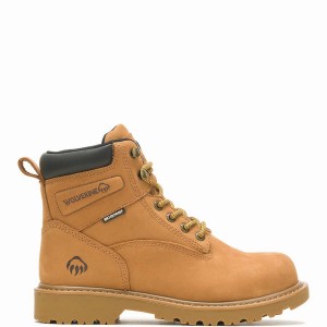 Wolverine Floorhand Insulated 6" Werklaarzen Dames Bruin | BCJ8120WF