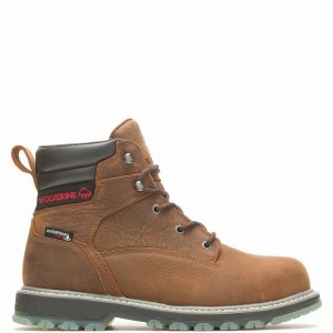 Wolverine Floorhand LX 6" Steel Toe Werklaarzen Heren Bruin | EZH1260AT