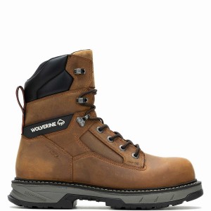 Wolverine ReForce EnergyBound™ 8" CarbonMax® Werklaarzen Heren Bruin | JUJ4479GL