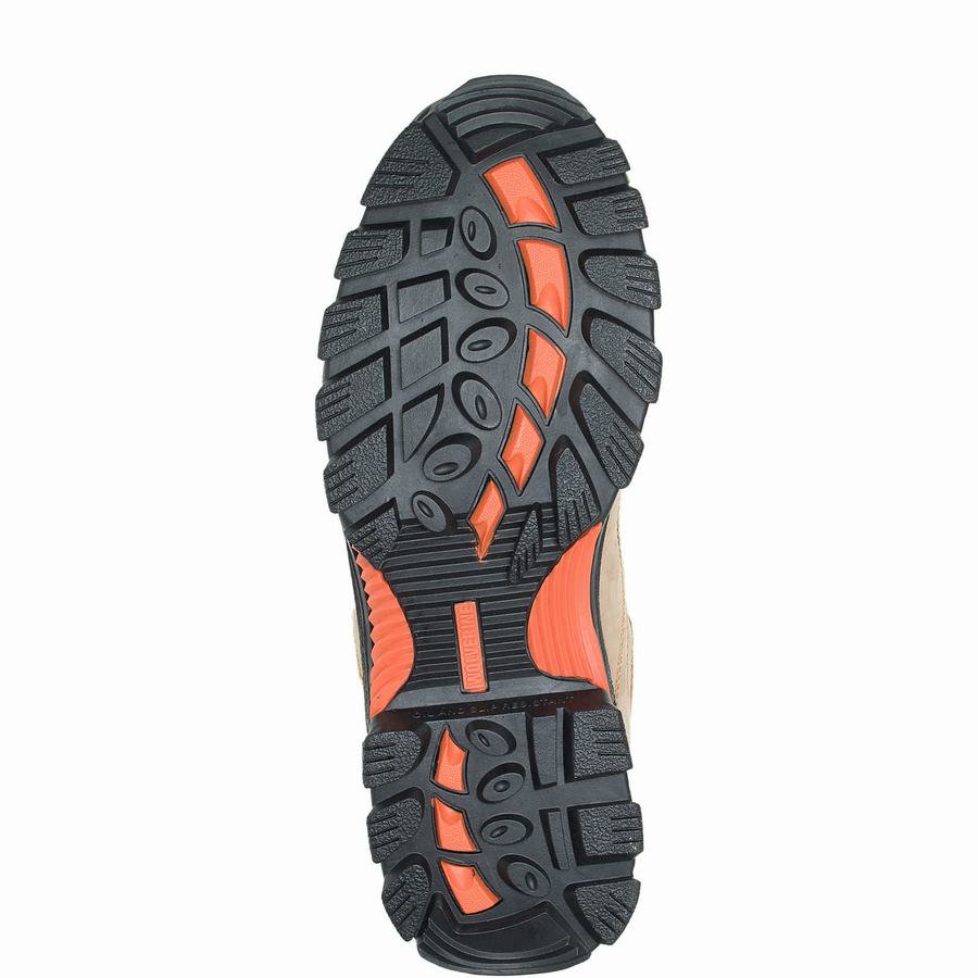 Wolverine Durant Waterproof Steel-Toe Werklaarzen Heren Lichtbruin Oranje | RYS4277RQ