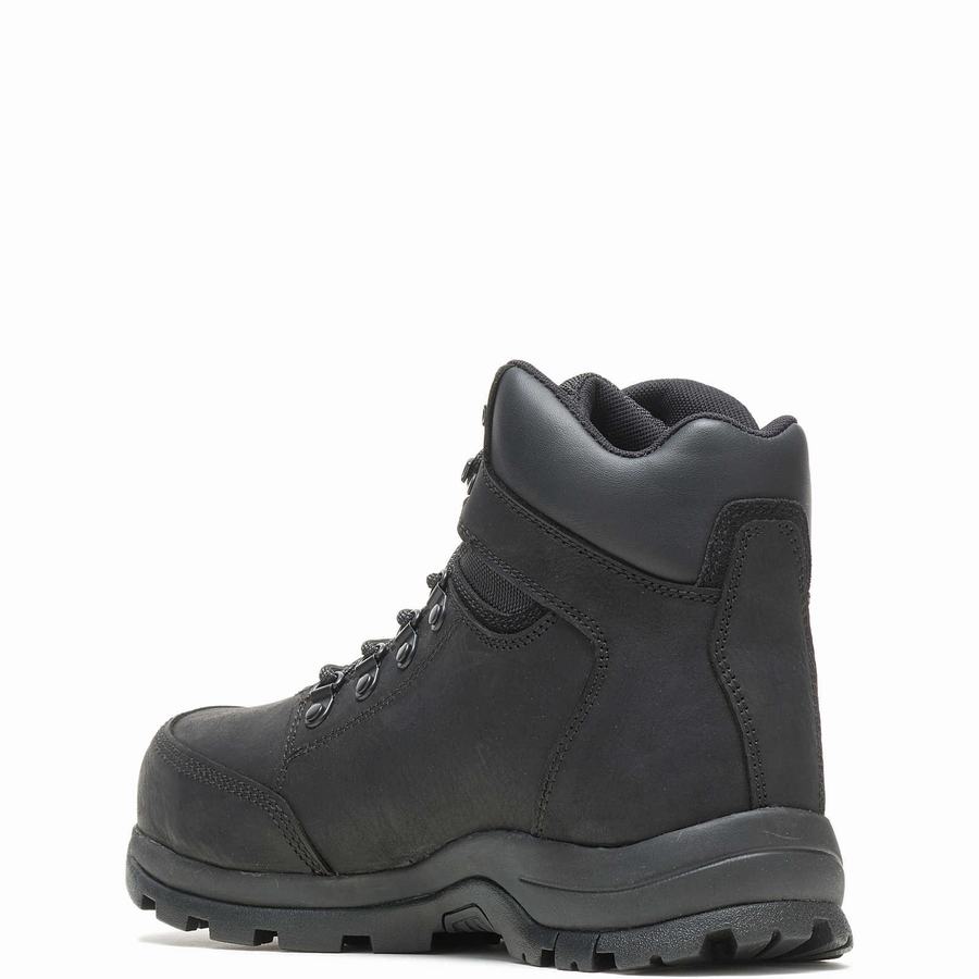 Wolverine Grayson Steel Toe Werklaarzen Heren Zwart | BQE4437GI