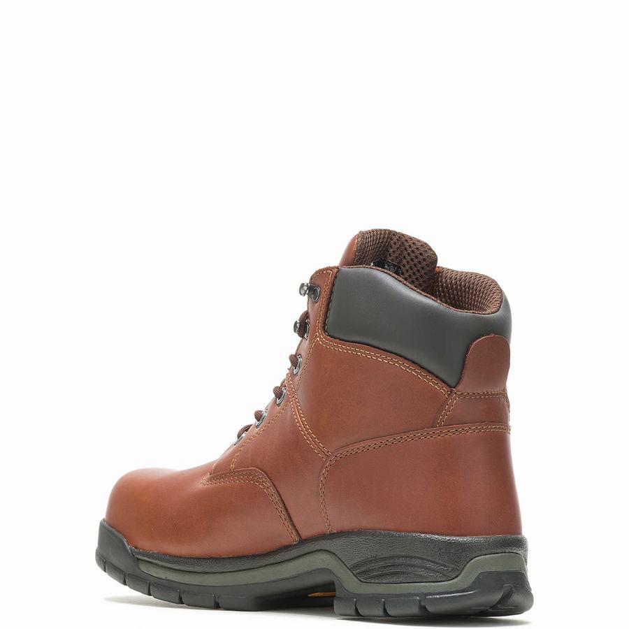 Wolverine Harrison Lace-Up Steel-Toe 6