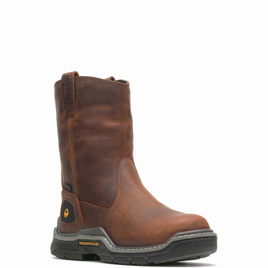 Wolverine Raider DuraShocks® Insulated CarbonMAX® Wellington Laarzen Heren Rood Bruin | BSE5641GG