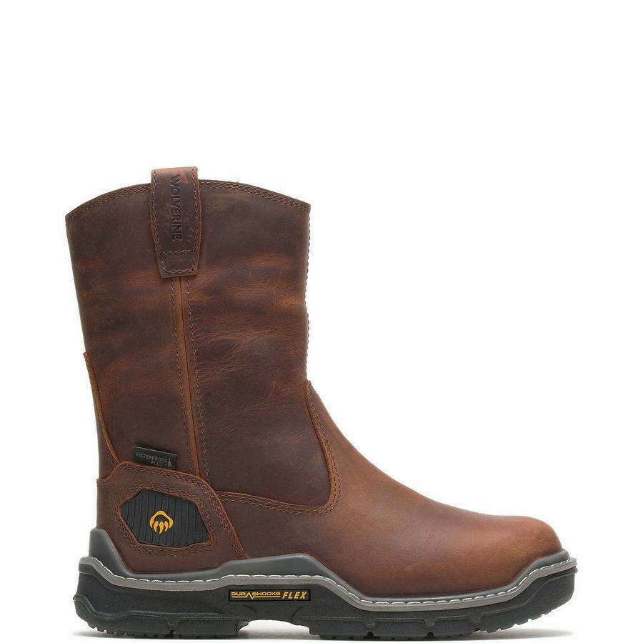 Wolverine Raider DuraShocks® Insulated CarbonMAX® Wellington Laarzen Heren Rood Bruin | BSE5641GG