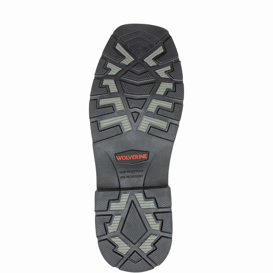 Wolverine Rancher Arrow Steel-Toe Wellington Laarzen Heren Donkerbruin | SDS9685NV