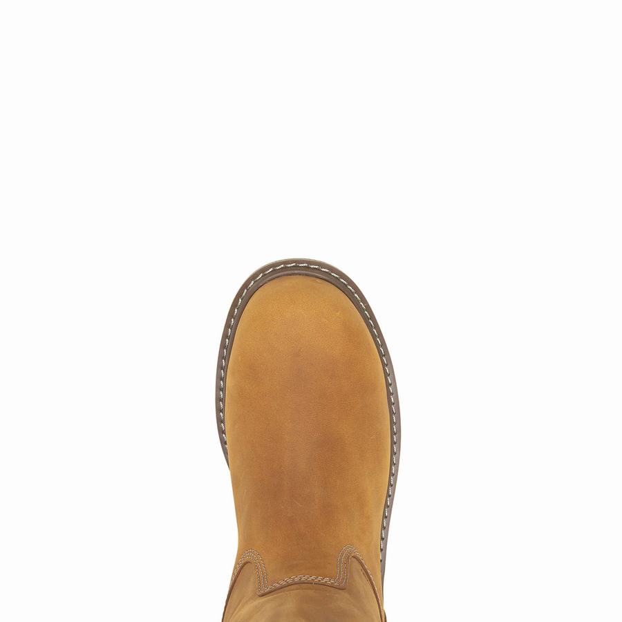 Wolverine Revival Composite-Toe Work Wellington Laarzen Heren Bruin | VET744AV