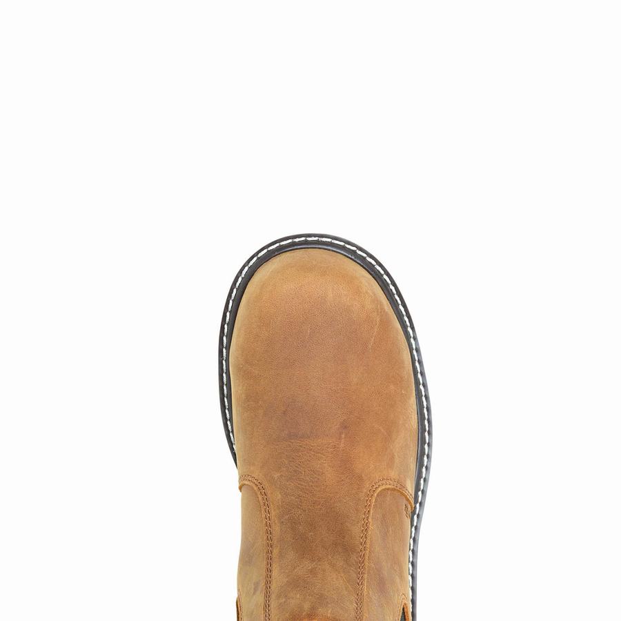 Wolverine Revival Romeo Composite-Toe Werklaarzen Dames Bruin | KEX8598KP