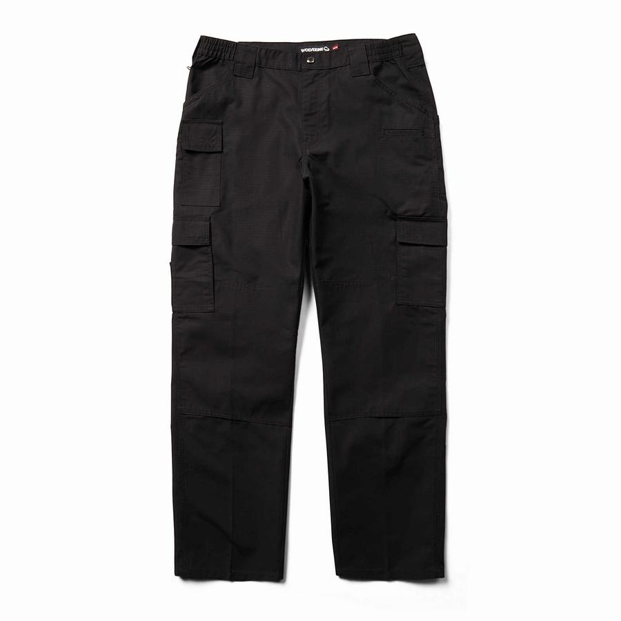 Wolverine Tactical Cargo Broek Heren Zwart | ELQ4536LB