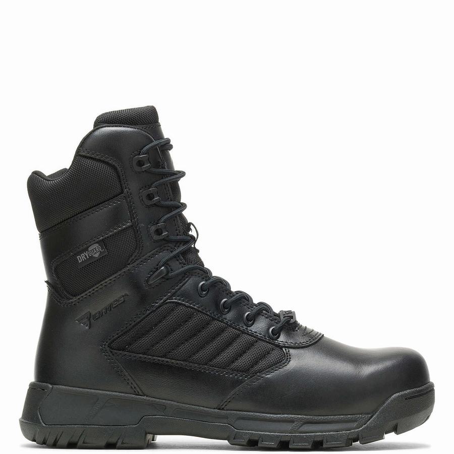 Wolverine Tactical Sport 2 Tall Side Zip DRYGuard ™ Composite ToeEH Werklaarzen Heren Zwart | DYB24100SH