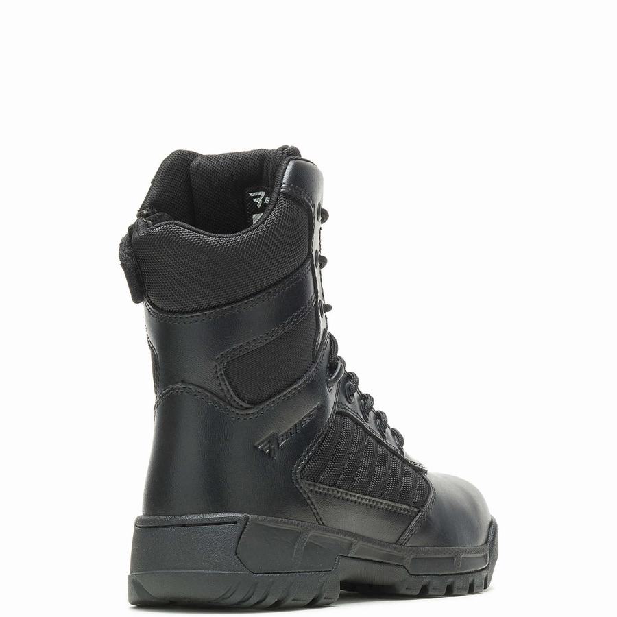 Wolverine Tactical Sport 2 Tall Side Zip Werklaarzen Heren Zwart | XLJ601AE