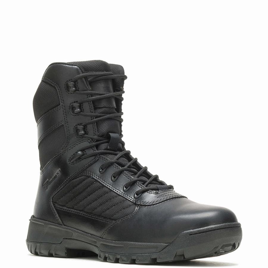 Wolverine Tactical Sport 2 Tall Side Zip Werklaarzen Heren Zwart | SFZ599IB