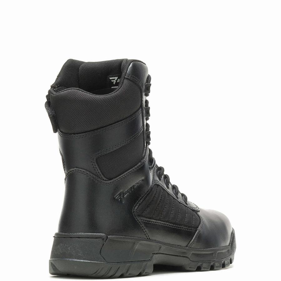 Wolverine Tactical Sport 2 Tall Side Zip Werklaarzen Heren Zwart | SFZ599IB