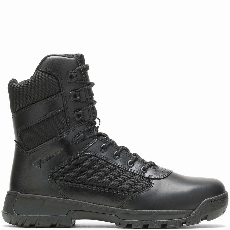 Wolverine Tactical Sport 2 Tall Side Zip Werklaarzen Heren Zwart | SFZ599IB