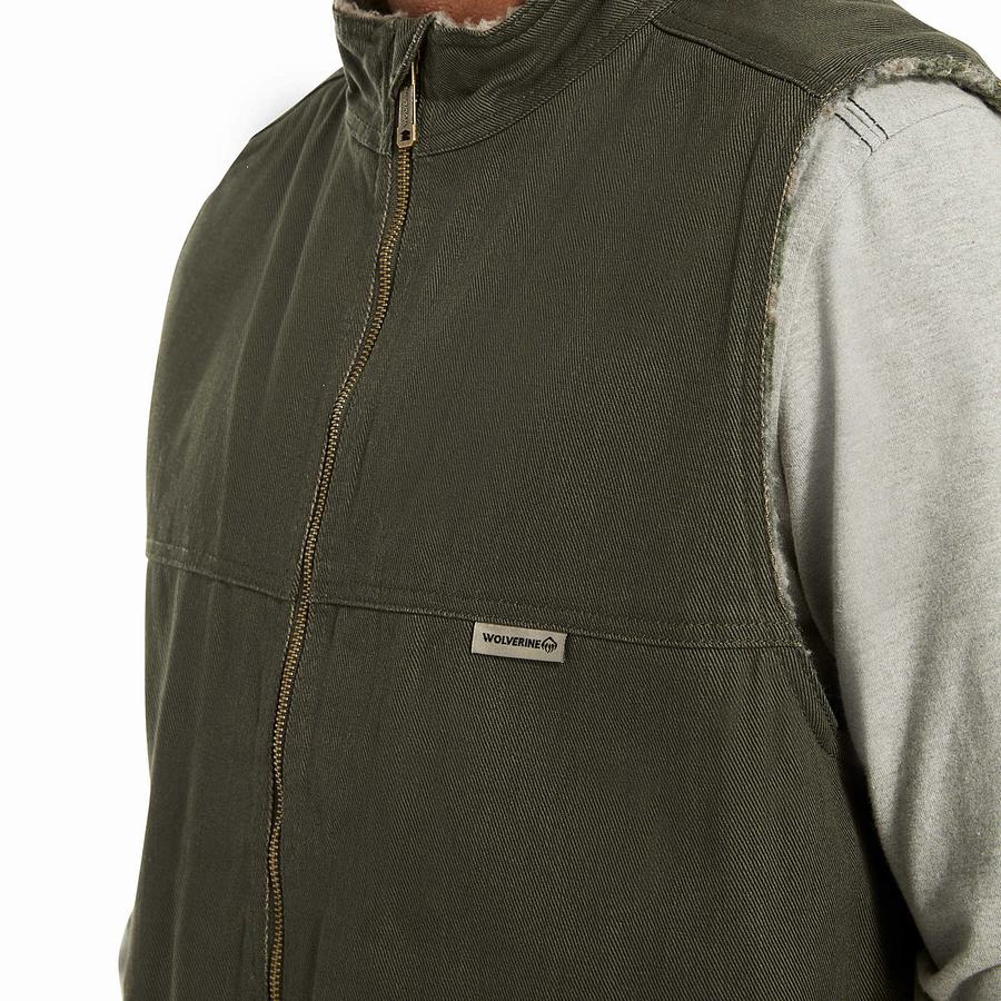 Wolverine Upland Vest Heren Groen | SLC414KF